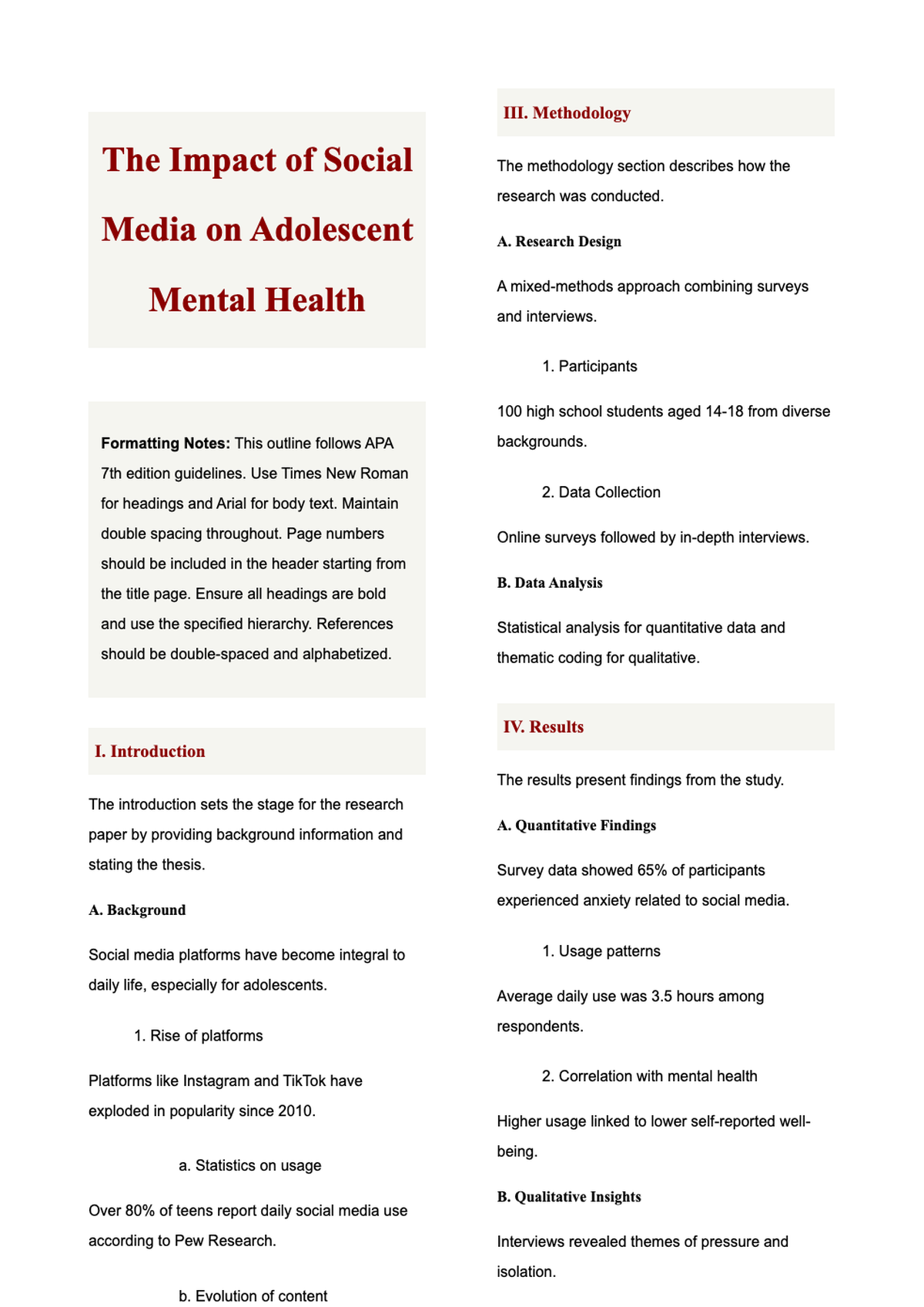 APA outline template with formatting notes and red phone graphic_variant_3